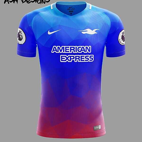 Brighton & Hove Albion F.C. Nike 2018 Away Kit