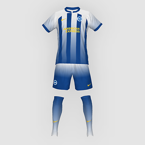 Brighton fc home shirt concept