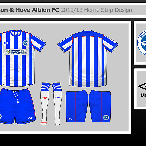 Brighton Home Shirt Design