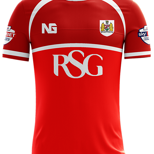 Bristol City Home Jersey concept