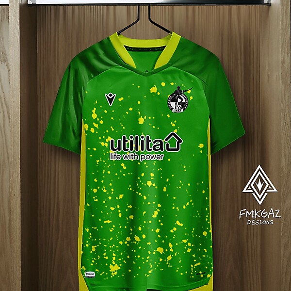 Bristol Rovers Away Kit 