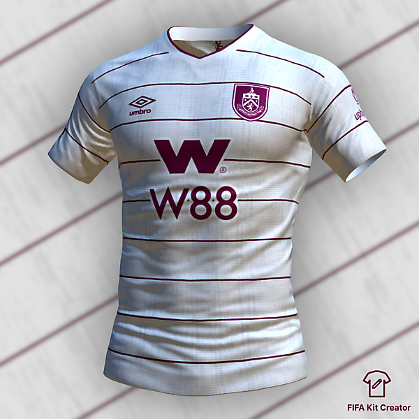 Burnley away concept