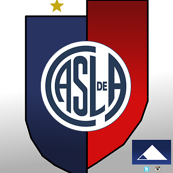 CA San Lorenzo de A. crest design