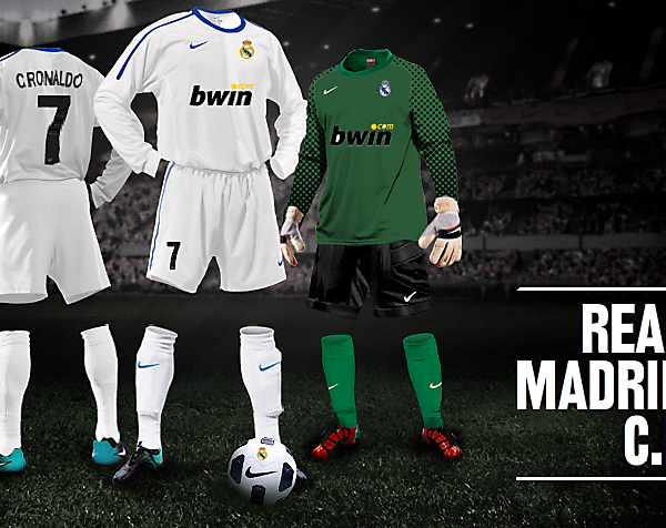 Real Madrid Nike kit builder