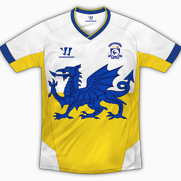 Cardiff City Away Shirt - Warrior