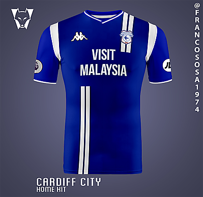 Cardiff City Kappa home