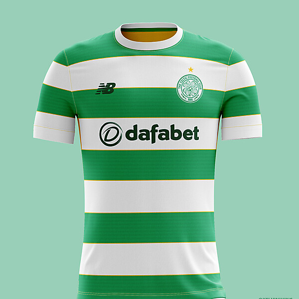 Celtic - Home Kit Concept #celticfc