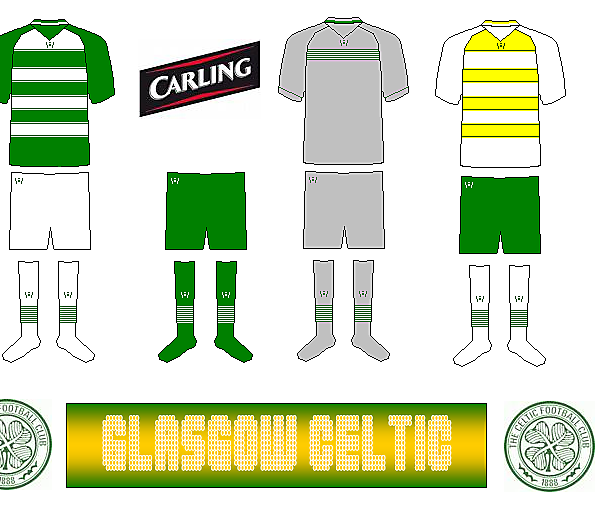 Celtic 2010/11 Kits