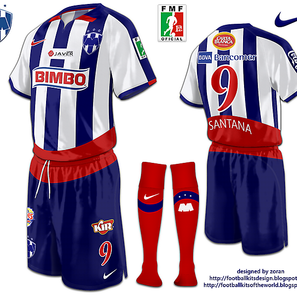 CF Monterrey fantasy home