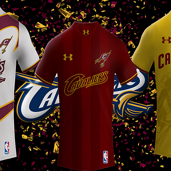 Cleveland Cavaliers Under Armour Football Kits