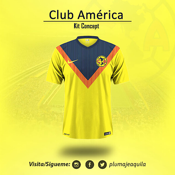 Club America Home KIt Concept