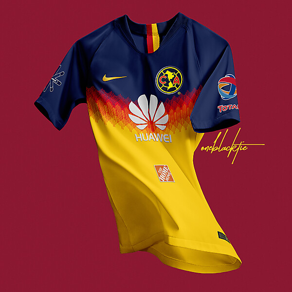 Club América (MEX) 2018-19 Home Jersey Concept