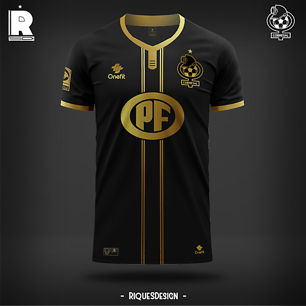 Cobresal / Concepto Onefit Black/Gold