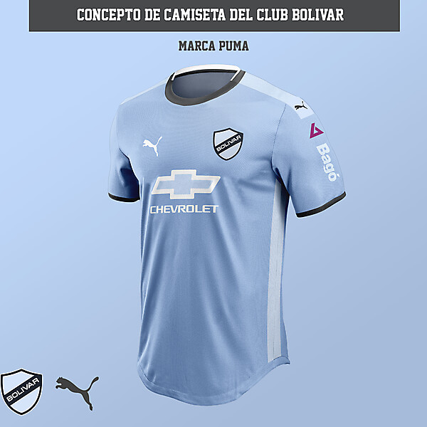 Concepto camiseta Club Bolívar - Puma