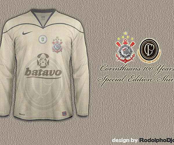 Corinthians Special Edition Shirt 100 Years - 2010