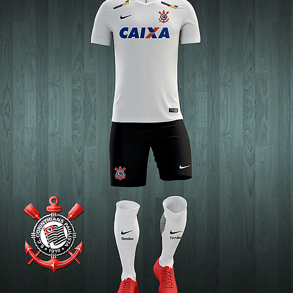 Corinthians 2016-17 home kit