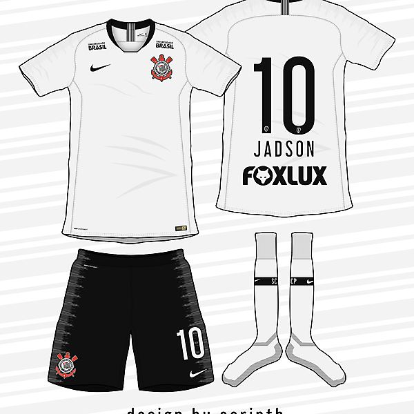 Corinthians 2018-19 Home Kit (According to leaks)