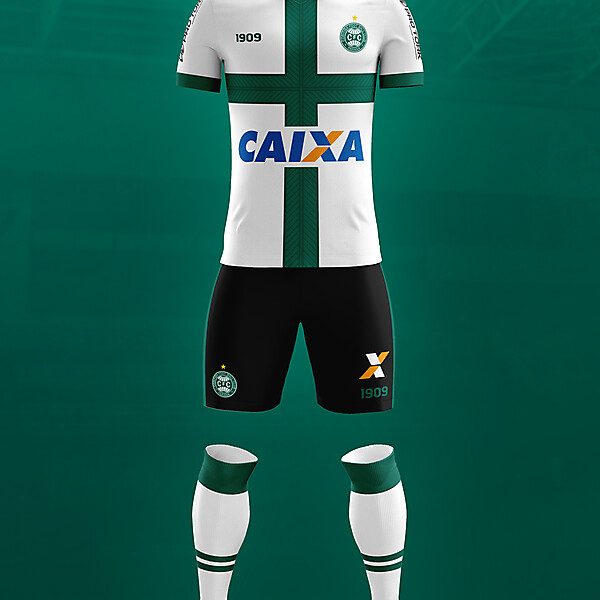 Coritiba - third kit - Contestado flag