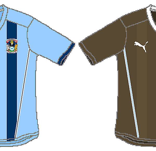 Coventry City Puma Home and Away