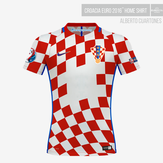 Croatia UEFA EURO 2016™ Home Shirt