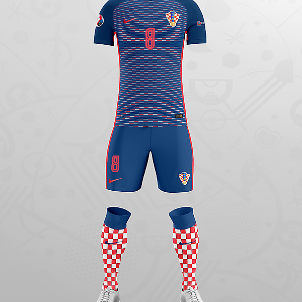 CROATIA EURO 16 AWAY