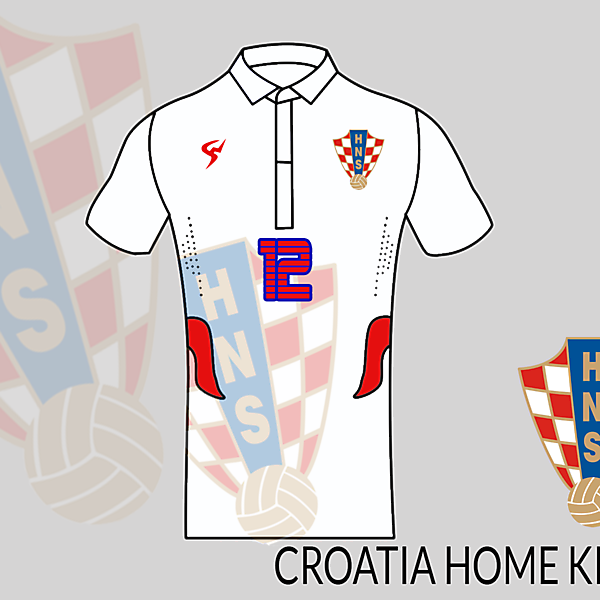 Croatia football shirt home