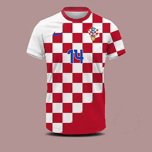 Croatia home shirt concept