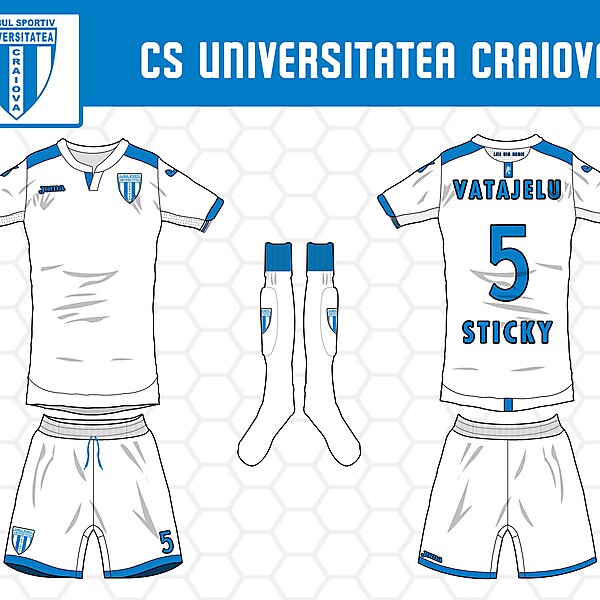 CSU Craiova - Away kit