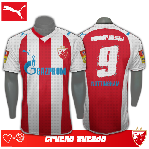 Red Star Belgrade Kit 2013/14