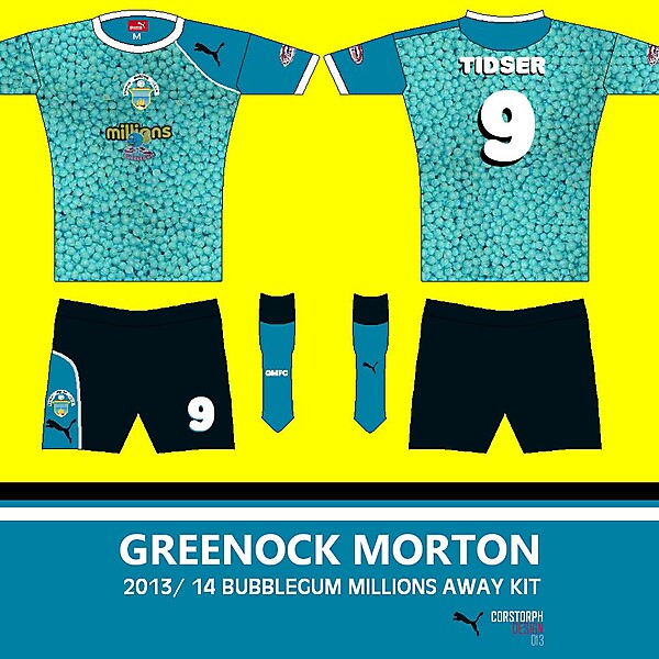 Greenock Morton 13/14 Away Kit (Puma)