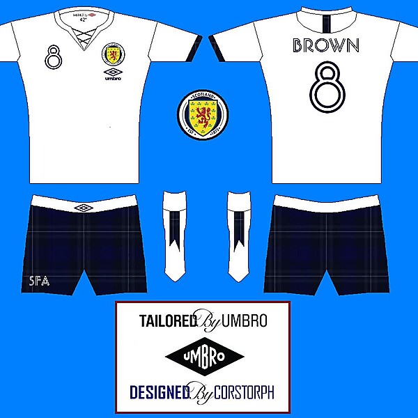 Scotland Jacobean Away Kit