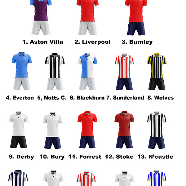 EFL 1898-99 kits