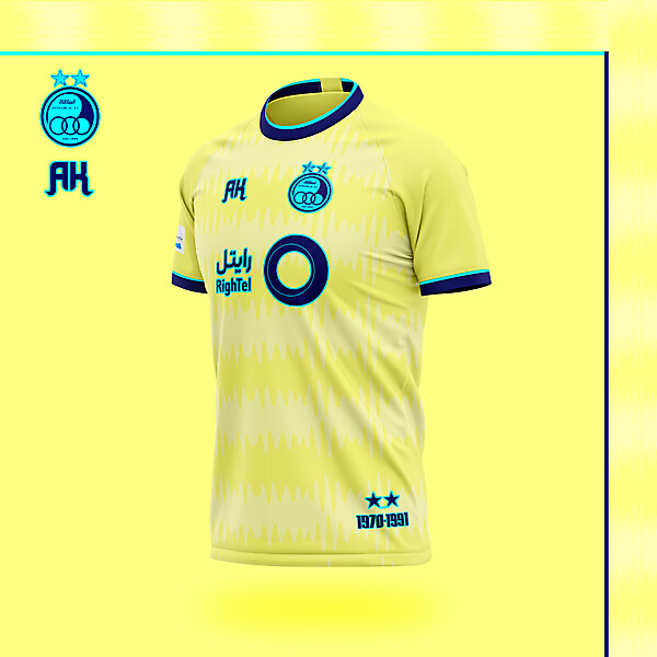 Esteghlal Tehran _ Away kit 