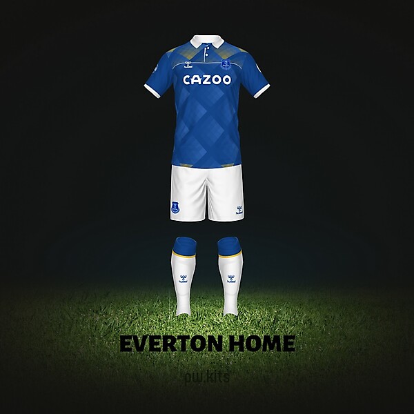 Everton Home 21-22 Concept