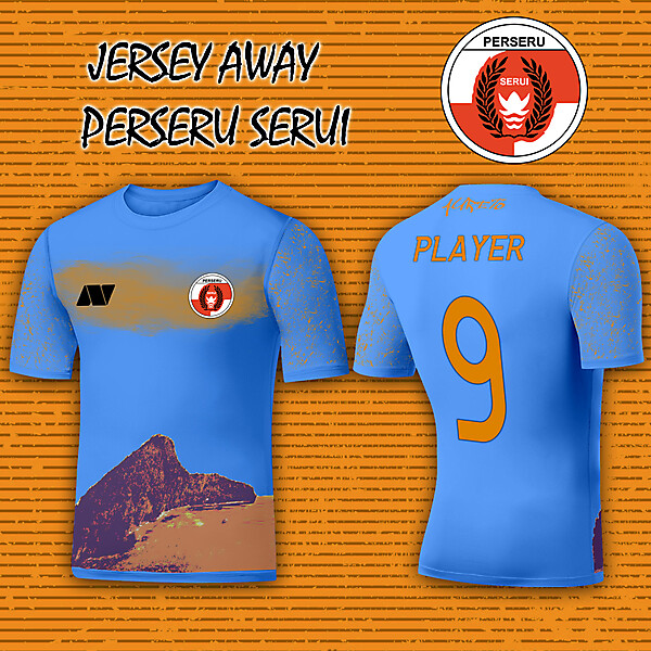 Fantasy Jersey Away Perseru Serui