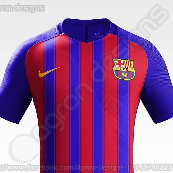 Fc Barcelona 2017-18 Kit Fantasy