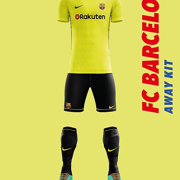 FC Barcelona Away Kit 19/20.