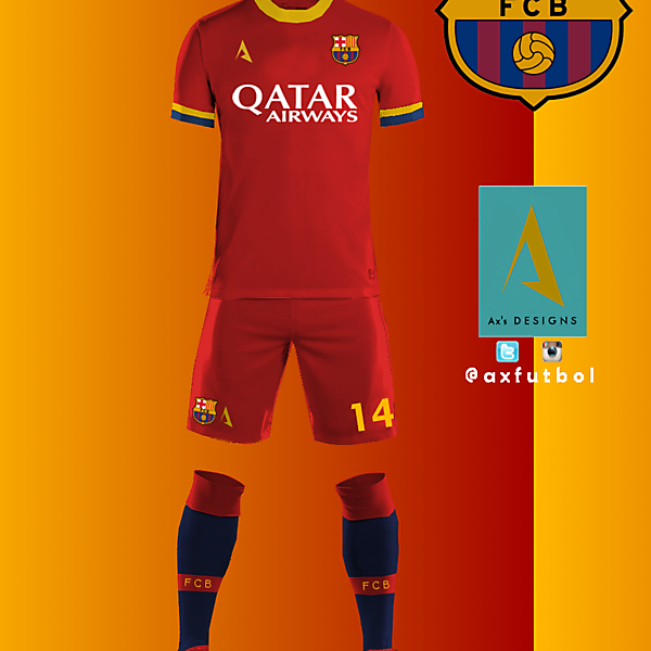 FC BARCELONA AWAY KIT