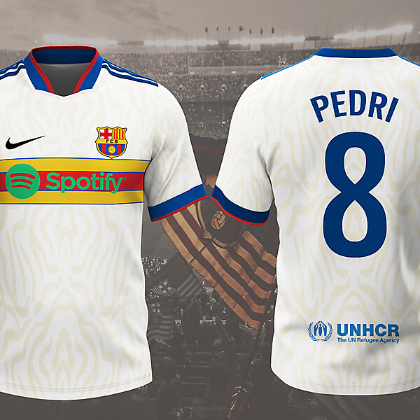Fc Barcelona Concept Away Kit (Blaugrana Tribute)