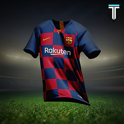 FC Barcelona Home Kit Concept