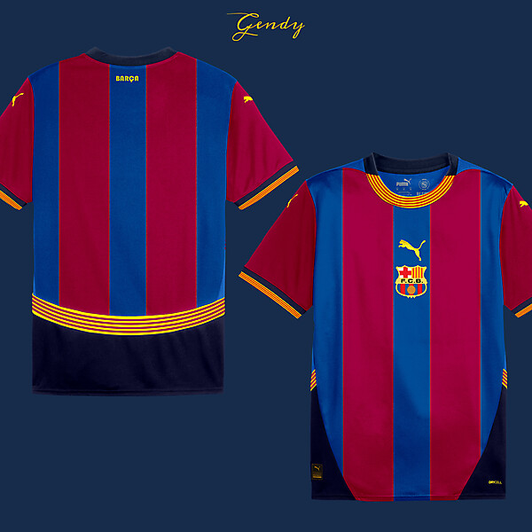 FC Barcelona Home Kit Concept