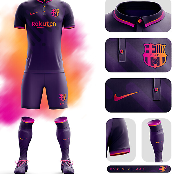 FC Barcelona Third Kit Design