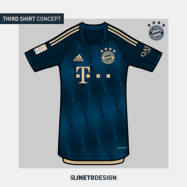 FC Bayern | third shirt concept |  @jnetodesign