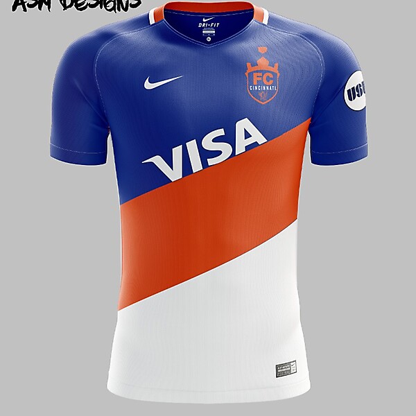 FC Cincinnati Nike 2018 Home Kit