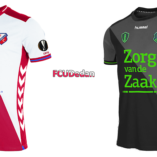 FC Utrecht Home/Away Fantasy Design Shirt Kit