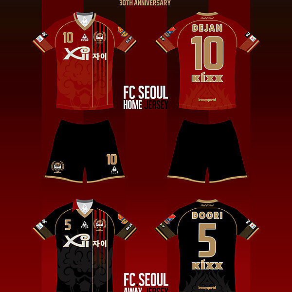 FC.SEOUL 30th anniversary jersey