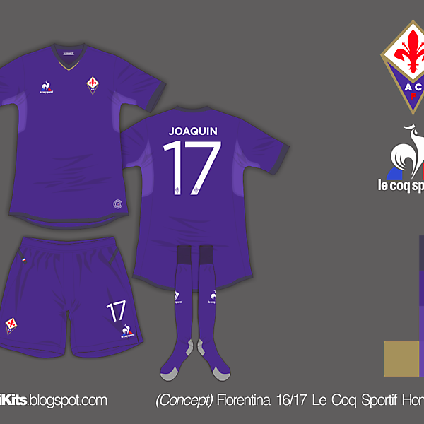 Fiorentina 16/17 Home Kit