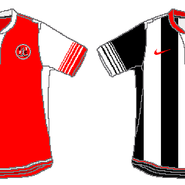 Fleetwood Town Nike Home and Away