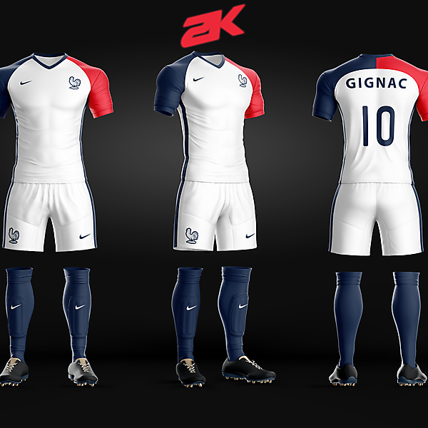 France Away Kit - Recreated