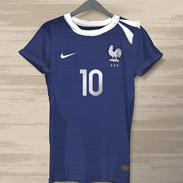 France women's shirt [redo]